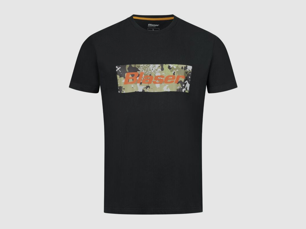 Blaser Herren T-Shirt Schwarz