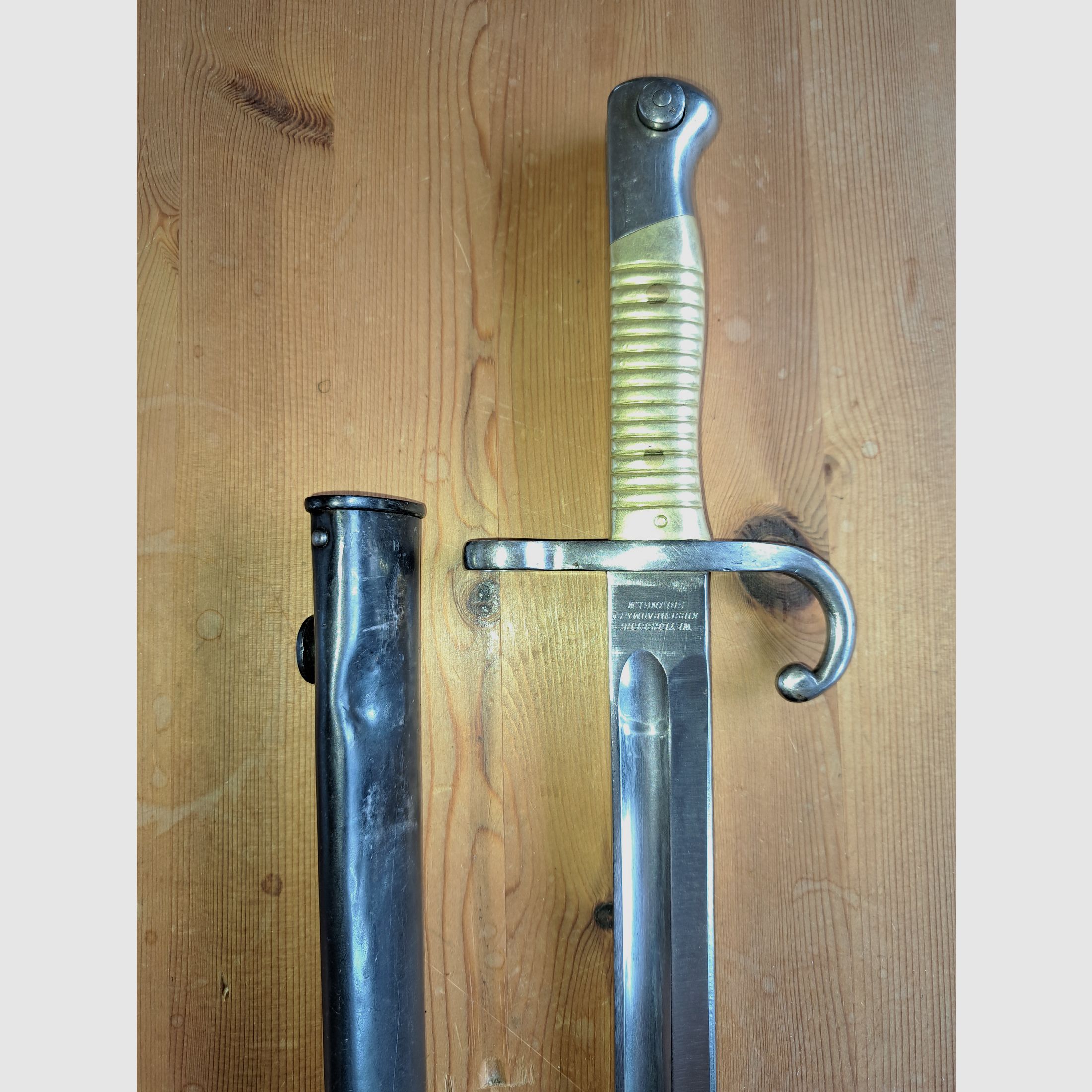 Bajonett Mauser Argentinisch 1891, Weyersberg Kirschbaum , nummerngleich