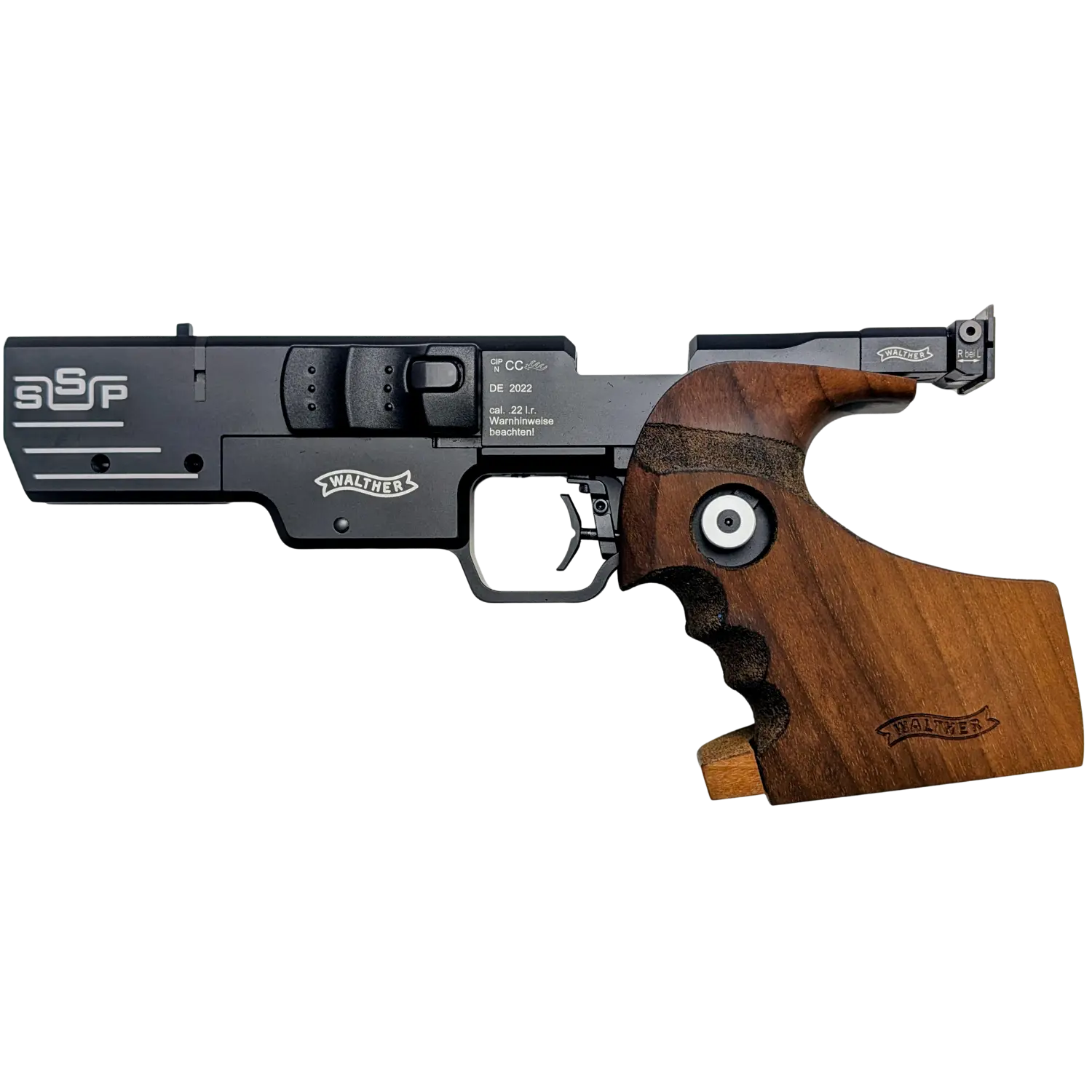 Walther SSP Kaliber .22r Rechts M-Griff #Wie Neu