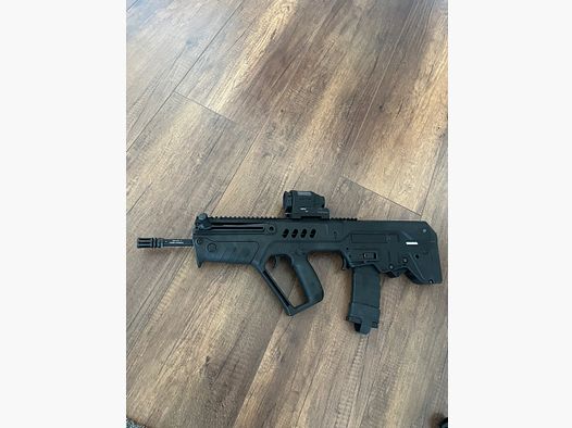 KWA Tavor GBB Airsoft with optics