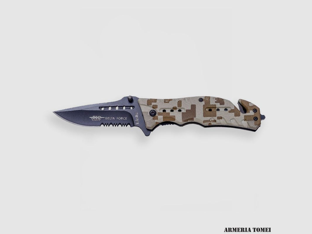 Knife – JKR Folding Rescue Camo, image 1 of 2