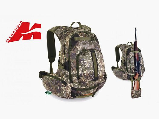 MARSUPIO Rucksack Wildleder Camouflage für Gewehr 38l