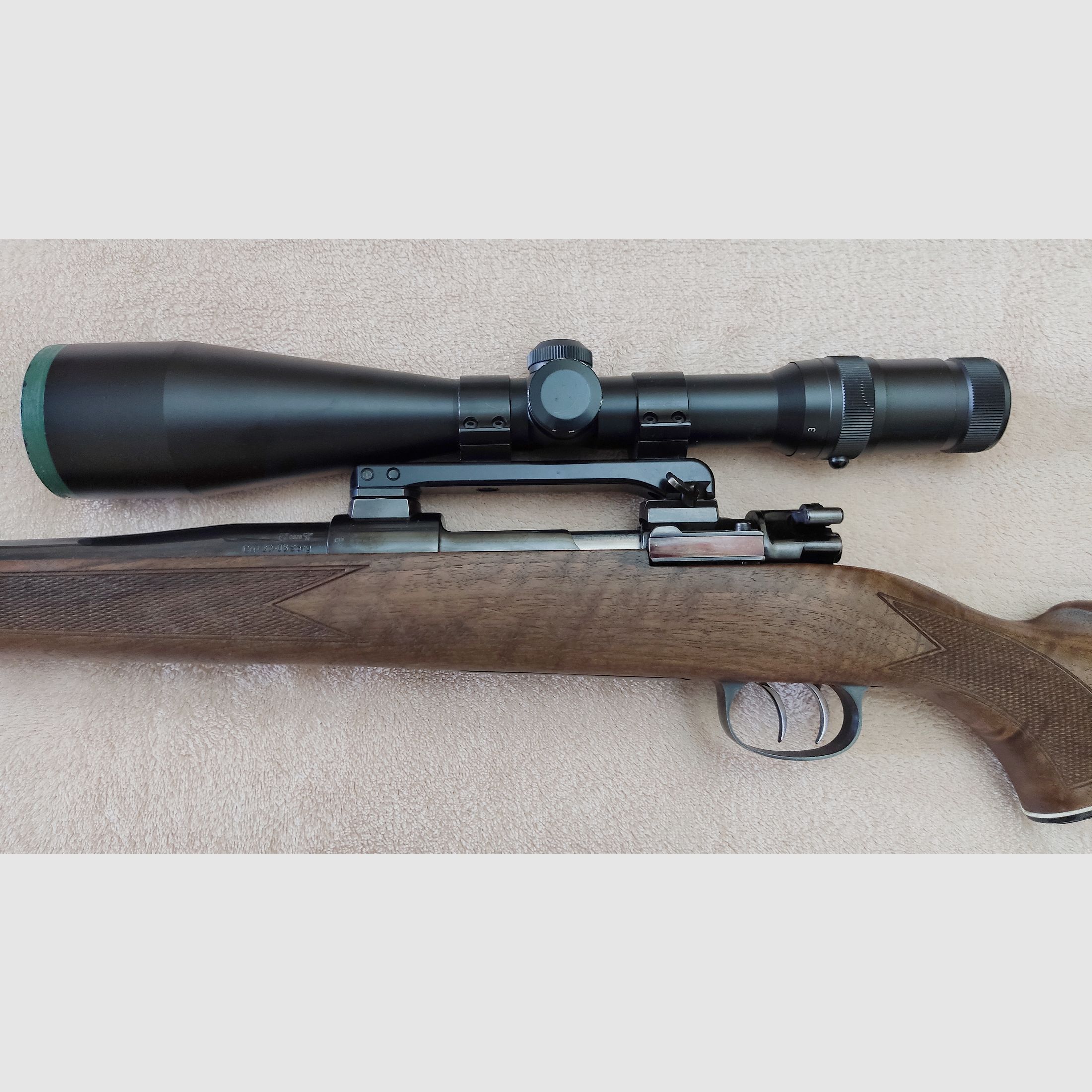 Mauser rifle hunting k98 Zastava M70 M98 98k young hunter complete set tracking dog handler .30-06 muzzle thread M15 thread for suppressor with reproof