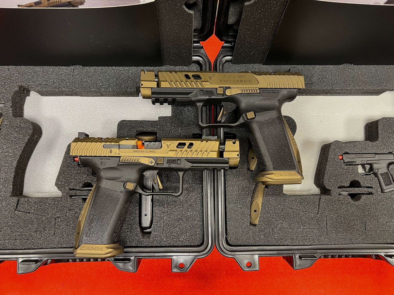 Canik Pistole TTI Combat Tarant Tactical Slide Bronze Kal.9×19, Bild 1 von 6