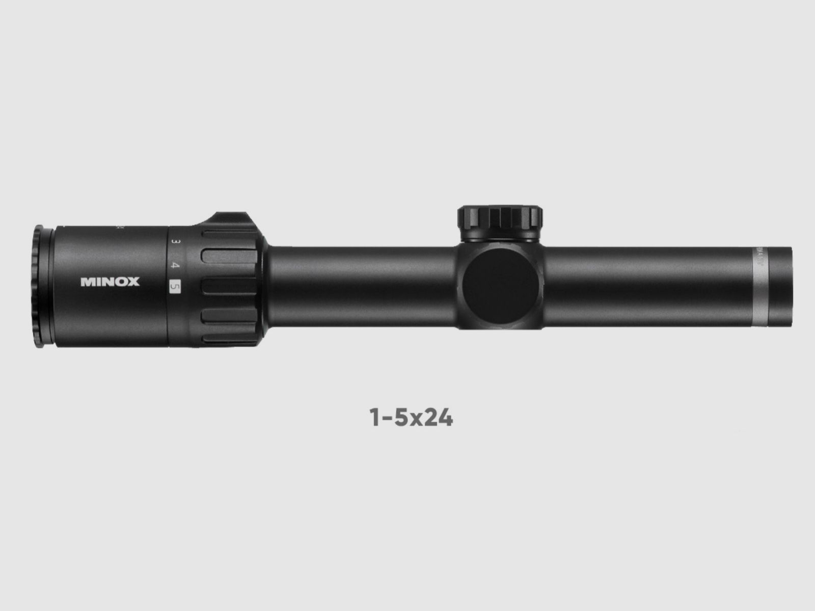 Minox 80107662 Allrounder telescopio 1-5x24 reticolo illuminato 4 in 2 piani d'immagine