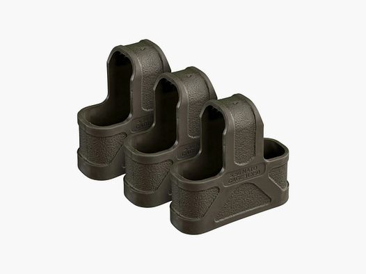Magpul - Original Magpul Magazinhalter - 3 Stück - Olive Drab Green - MAG001-ODG