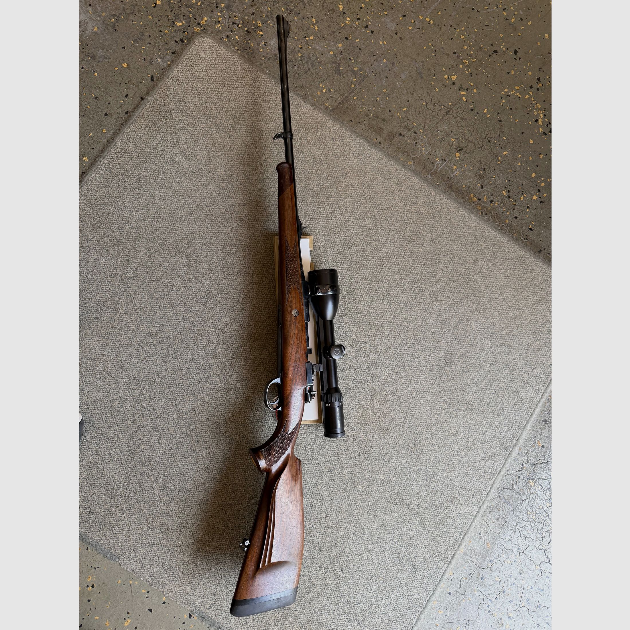 Mauser DWM  9,3x62 mit Schmidt und Bender SEM 