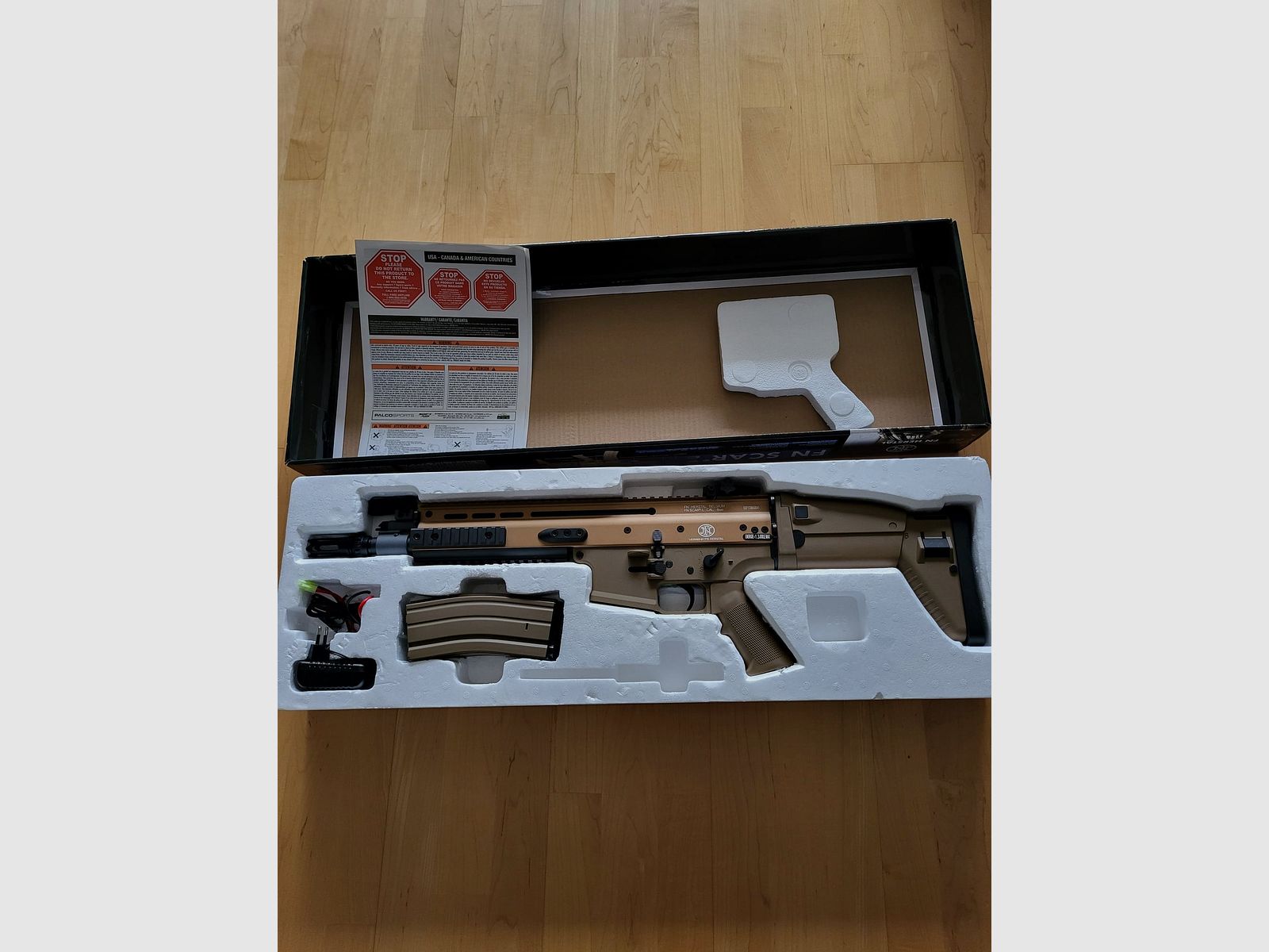 Airsoft Scar Herstal FN AEG 6mm 