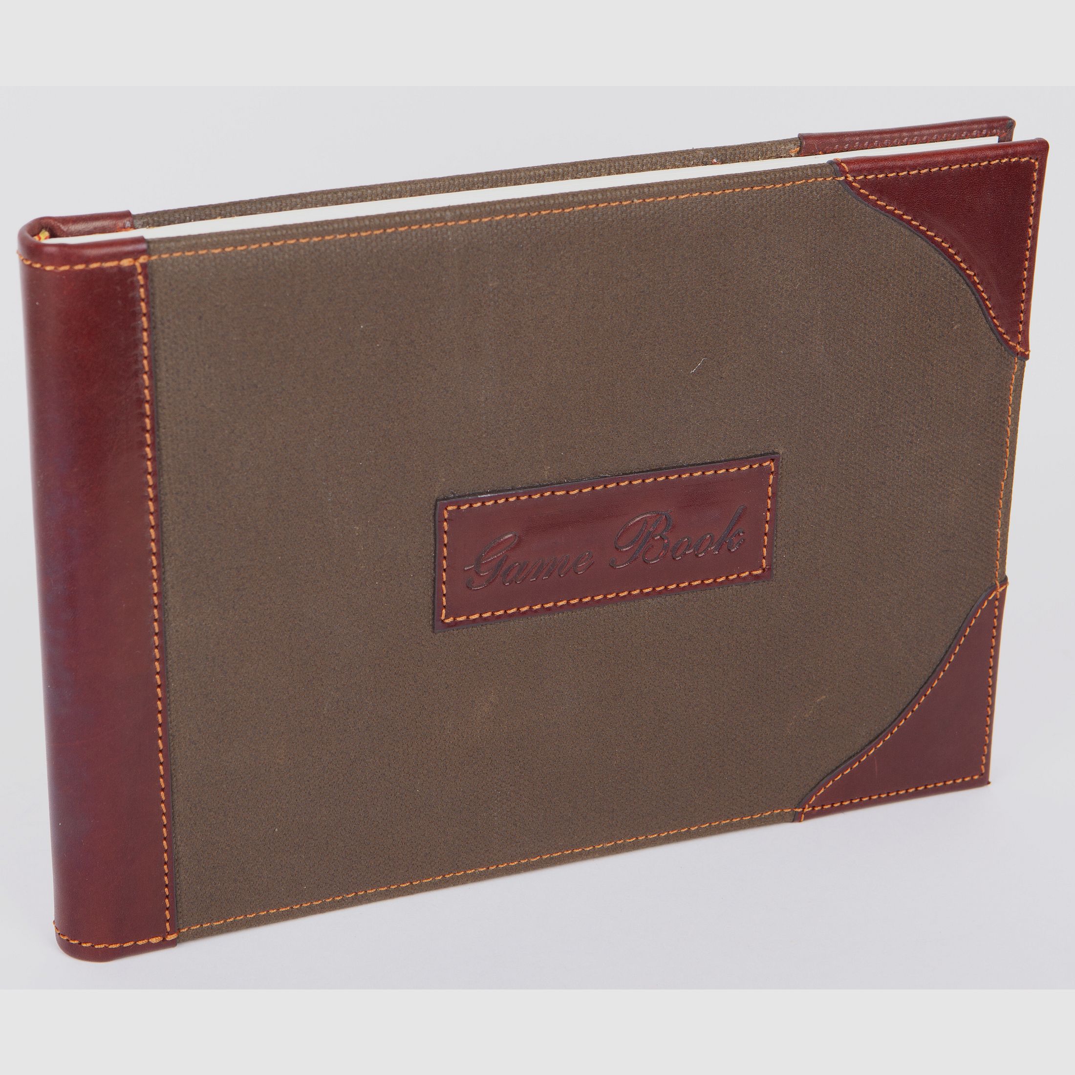 REY PAVON JAGTJOURNAL CANV./HONEY, billede 2 af 2