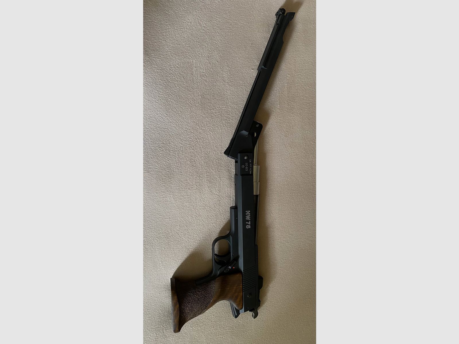 Weihrauch HW75 Luftdruckpistole cal. 4,5 mm