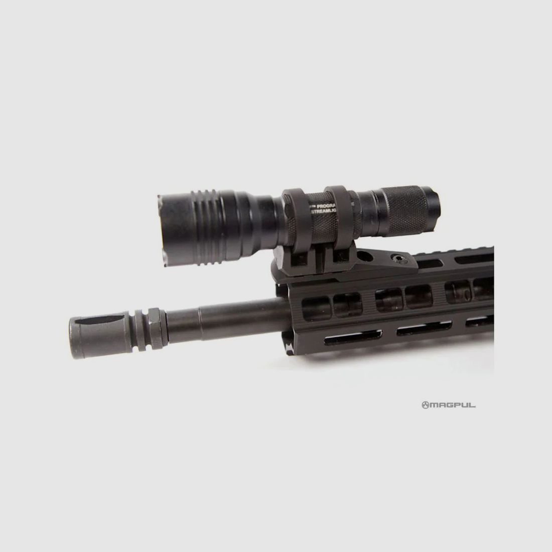 Magpul Light Mount V-Block i pierścienie czarne