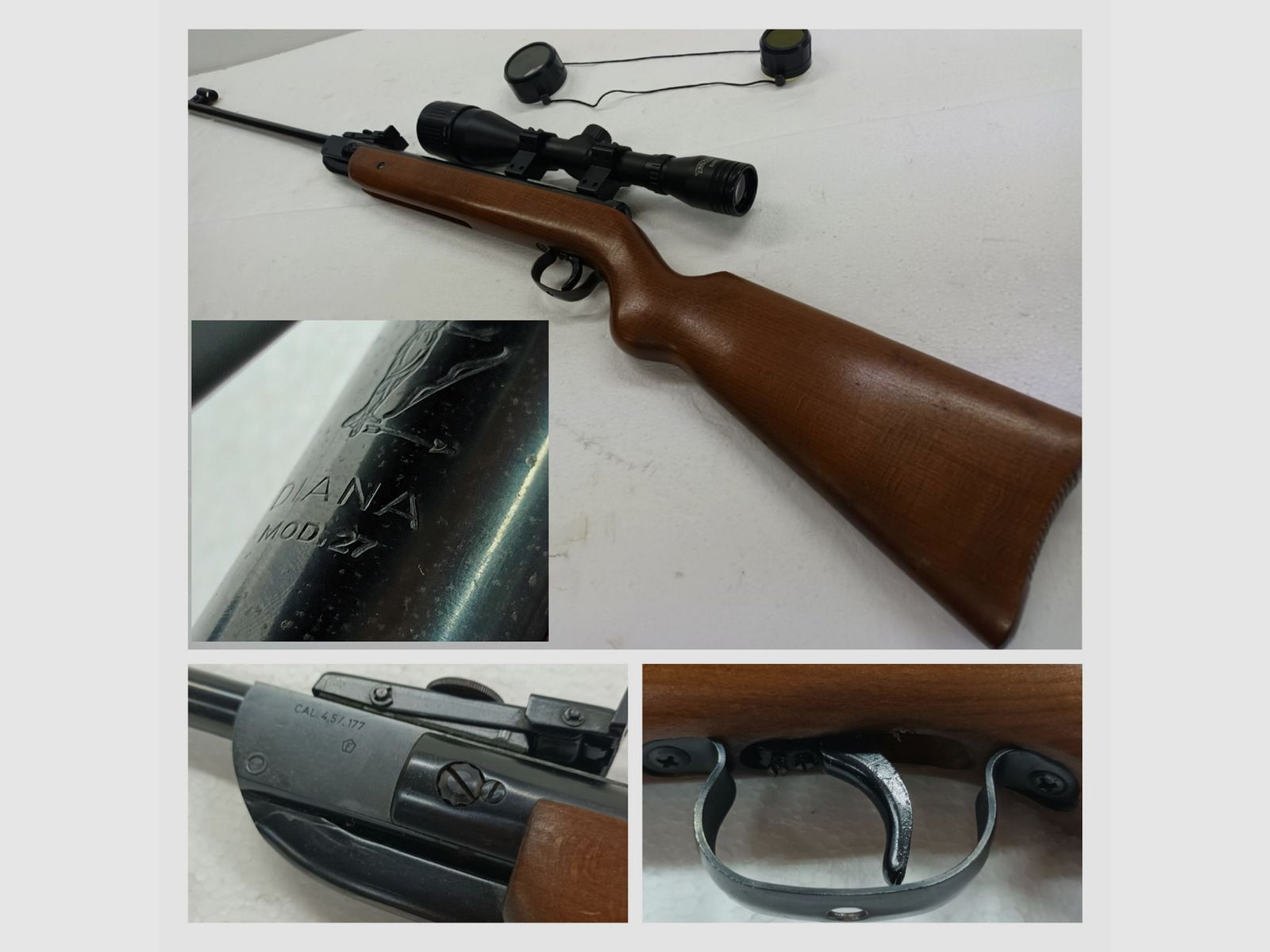 DIANA 27 Luftgewehr + Zielfernrohr Walther 6x42 im MEGA ZUSTAND , Bild 3 von 6