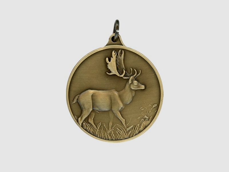 Steinhauer&Lück Jagdmedaille Damhirsch 40 mm bronze