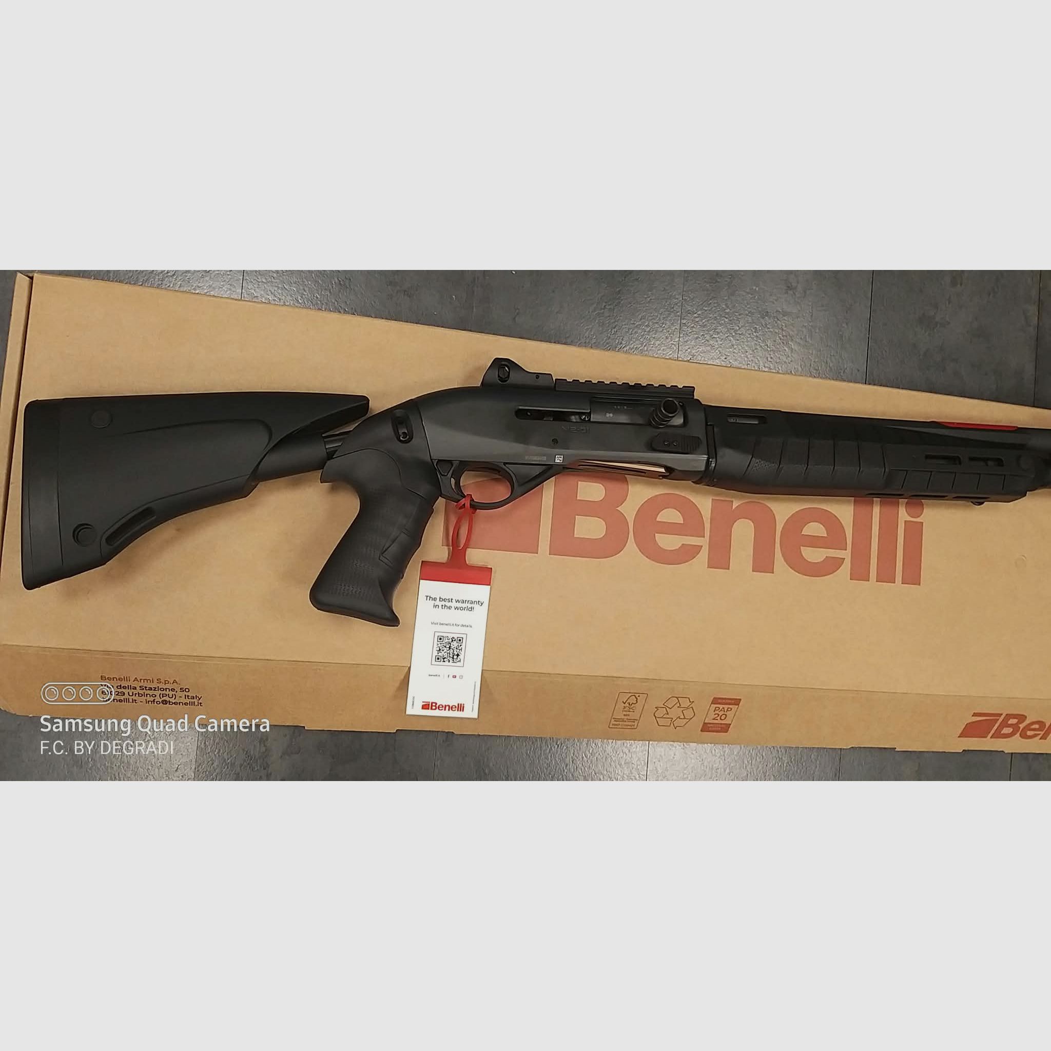 Benelli fucile semiauto. mod. M2 G1 Tactical canna 18,5″ cal. 12, immagine 4 di 5