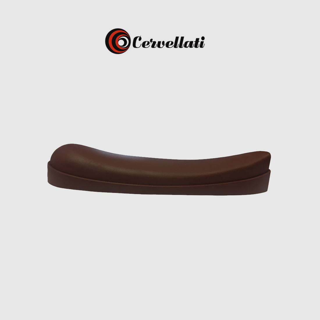 CERVELLATI Rubber Butt Pad 16.5 mm Brown, image 3 of 4