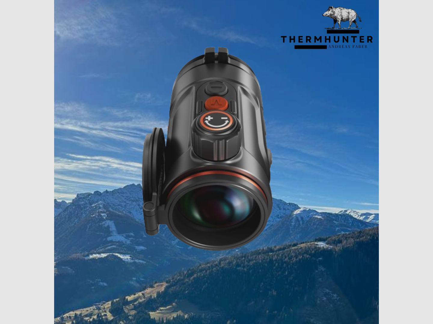 ThermTec Hunt Pro 335 inklusive Adapter Wärmebildvorsatzgerät