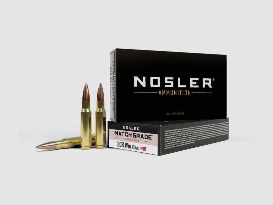 Nosler Matchgrade 168gr HPBT