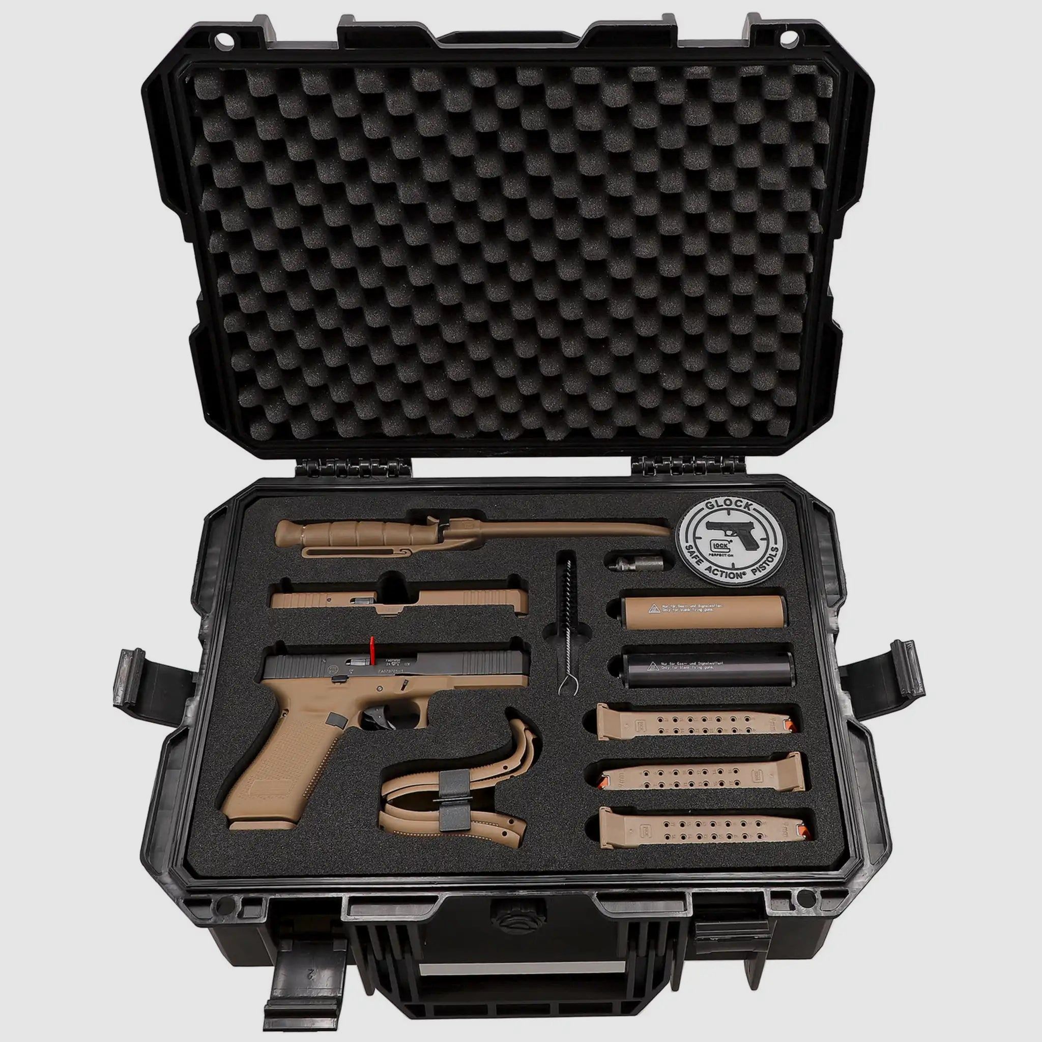 Glock schreckschusspistoolset GLOCK 17 Gen5 SV Double Set