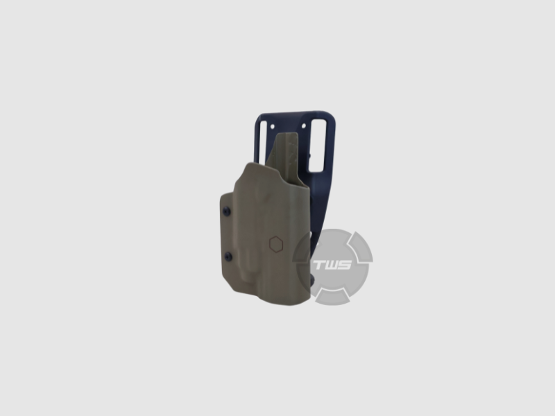 HEXAGON Walther PDP5″ TLR8 Sand Holster Rechts