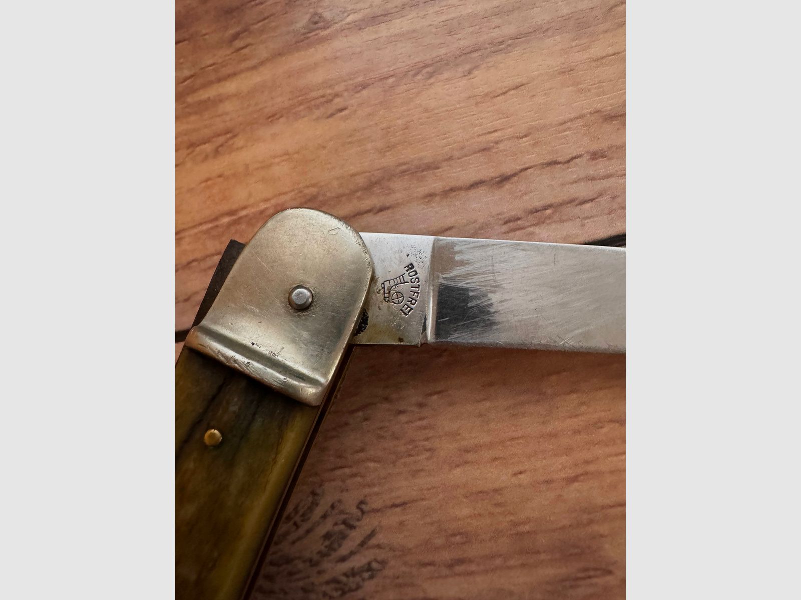 Klappmesser Springer Bonsa Solingen Hirschhorngriff Wingen