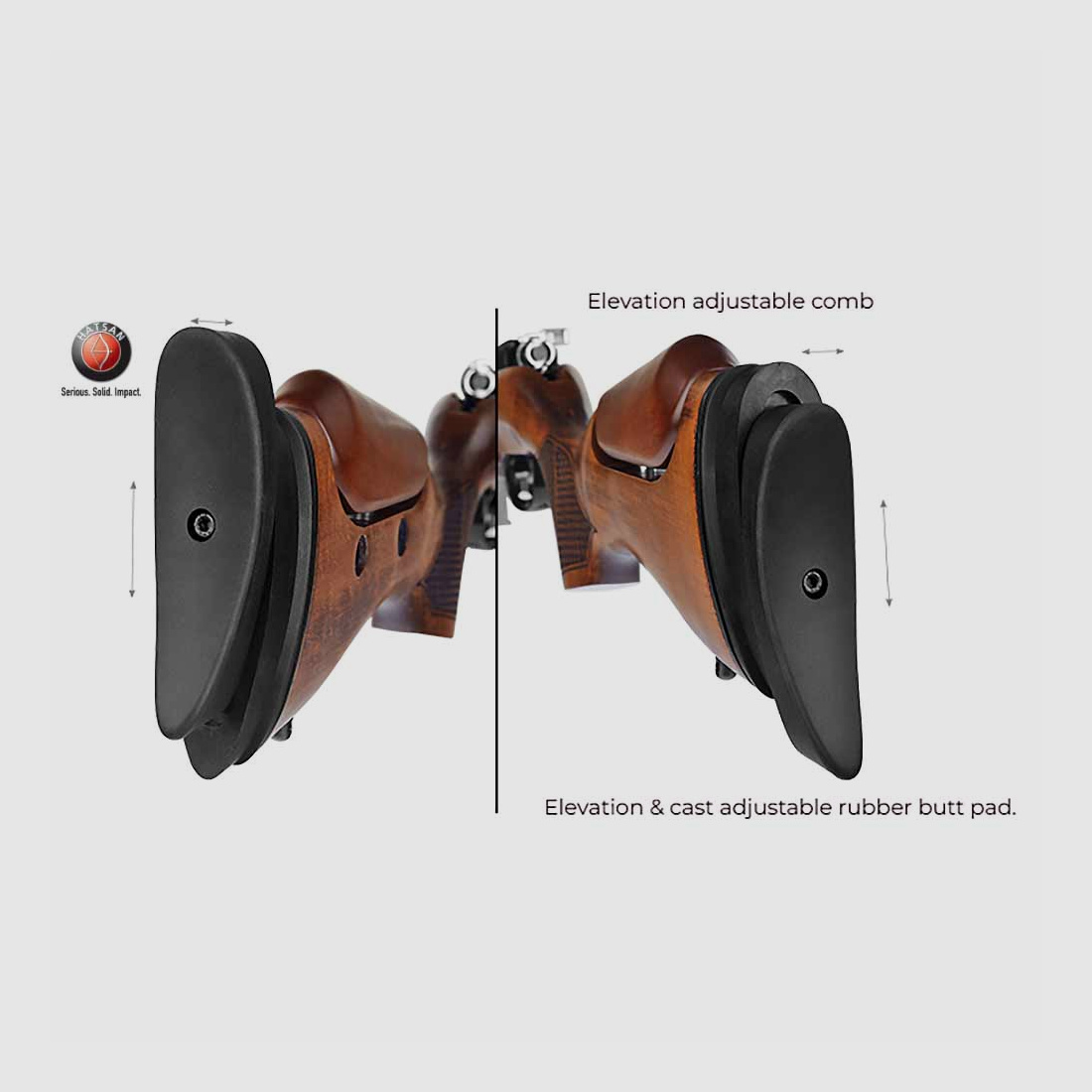 HATSAN ESCORT WOOD ELITE LL 22” .22lr black