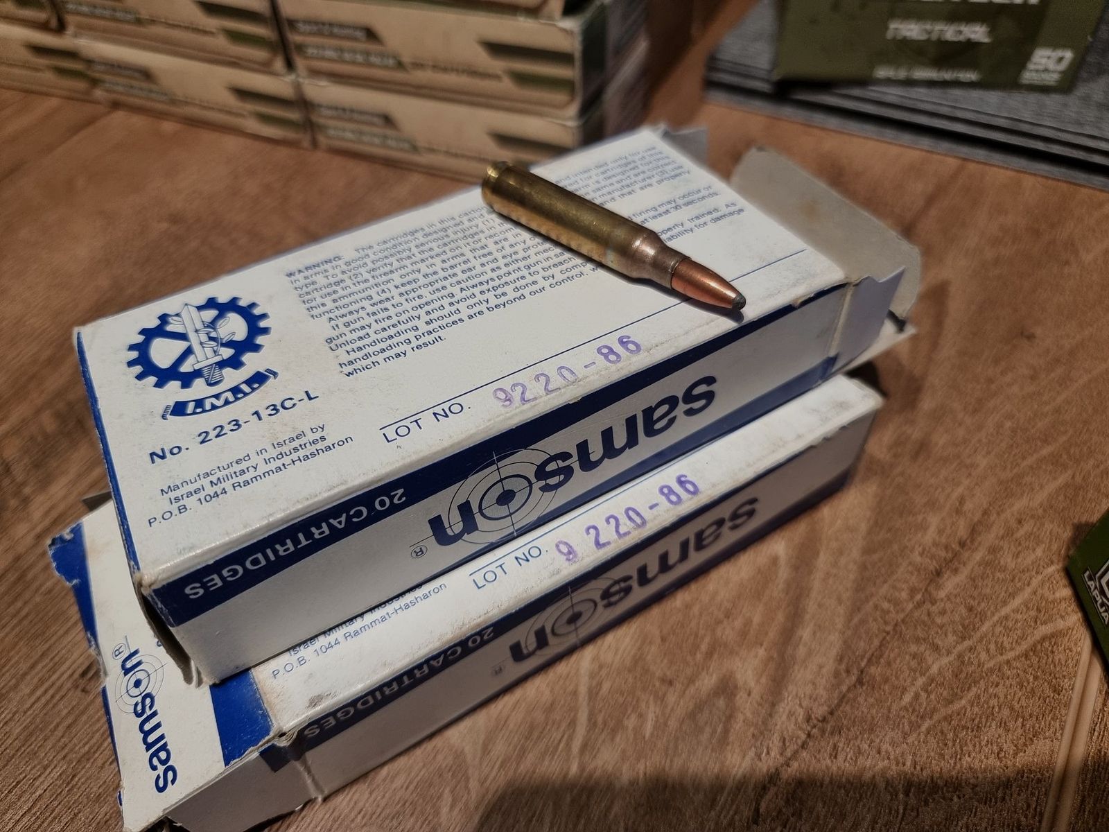 Munition .223 Remington 55gr FMJ - verschiedene Hersteller - S&B Magtech IMI PMC PPU Lapua GGG Norma usw.