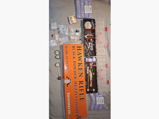 Front loader Hawken in LEFT HAND Complete equipment from A-Z ideal for beginners