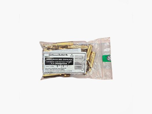 CASES – SELLIER & BELLOT – 6.5 CREEDMOOR (20 PCS)