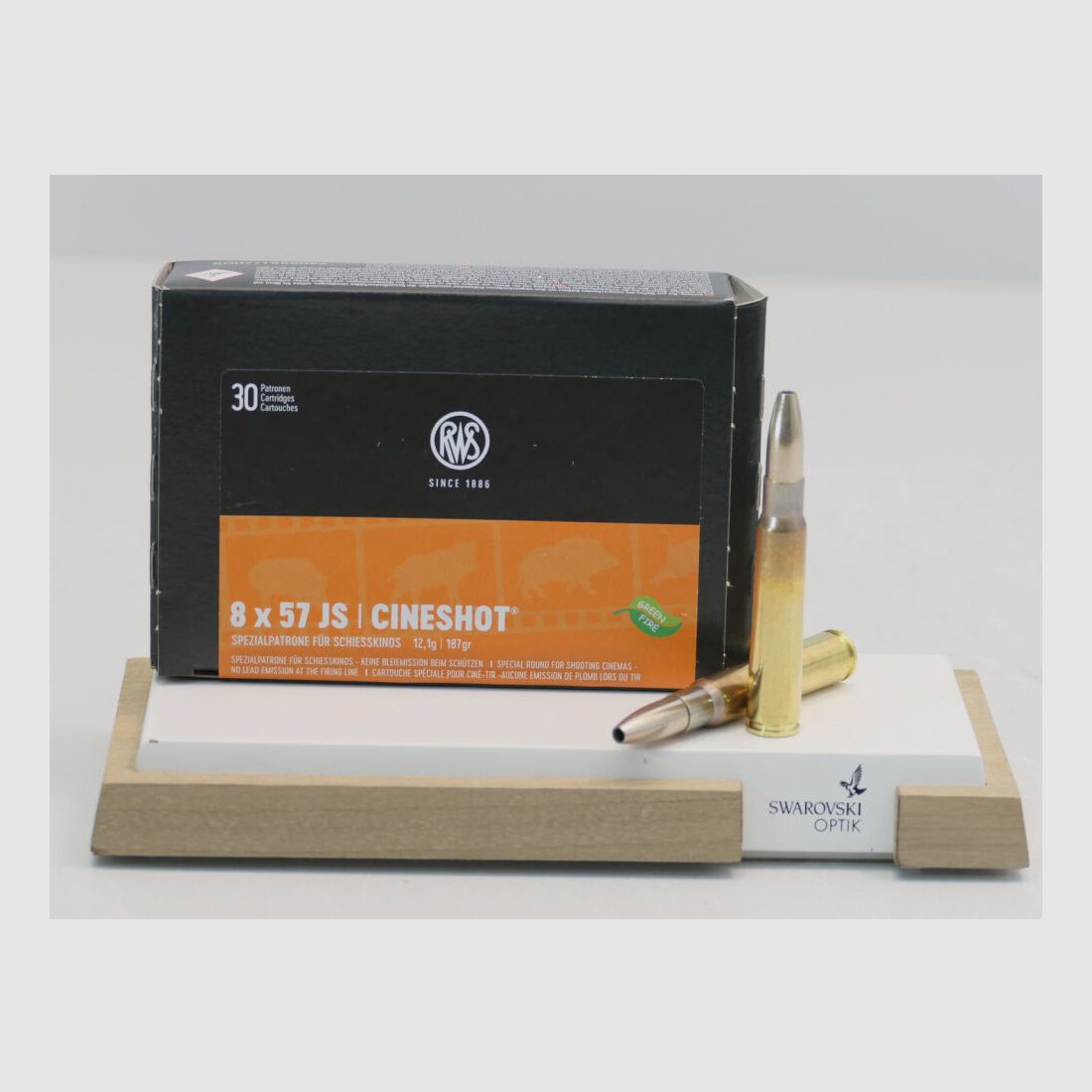 RWS Cineshot 12.1g/187grs à30 8X57 JS