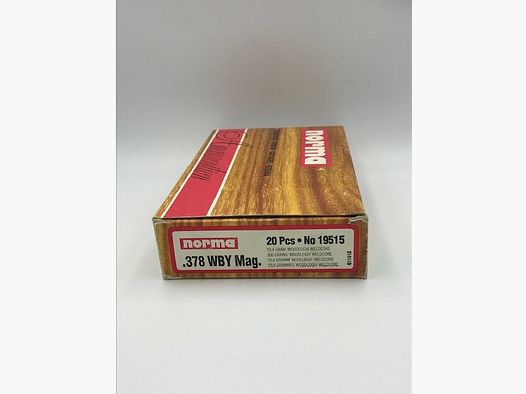 NORMA munizioni per fucile .375 WBY Mag. 19,4 g./300 Grain Ammunition