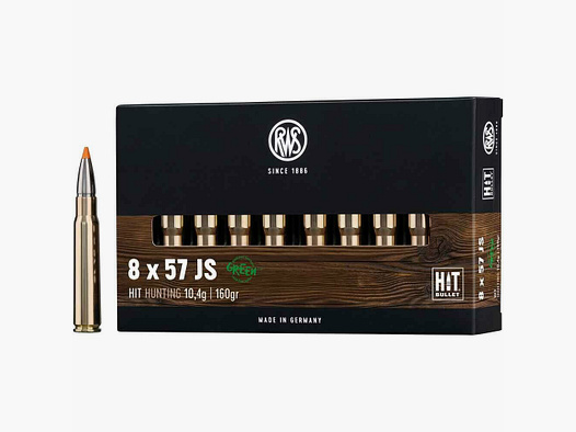 RWS 8x57JS HIT 160grs / 10,4g