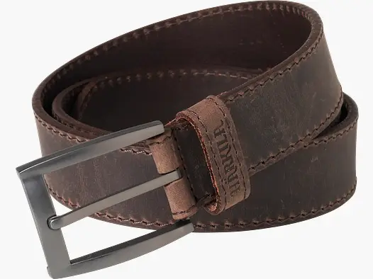 Härkila Arvak Leather Belt, deep brown