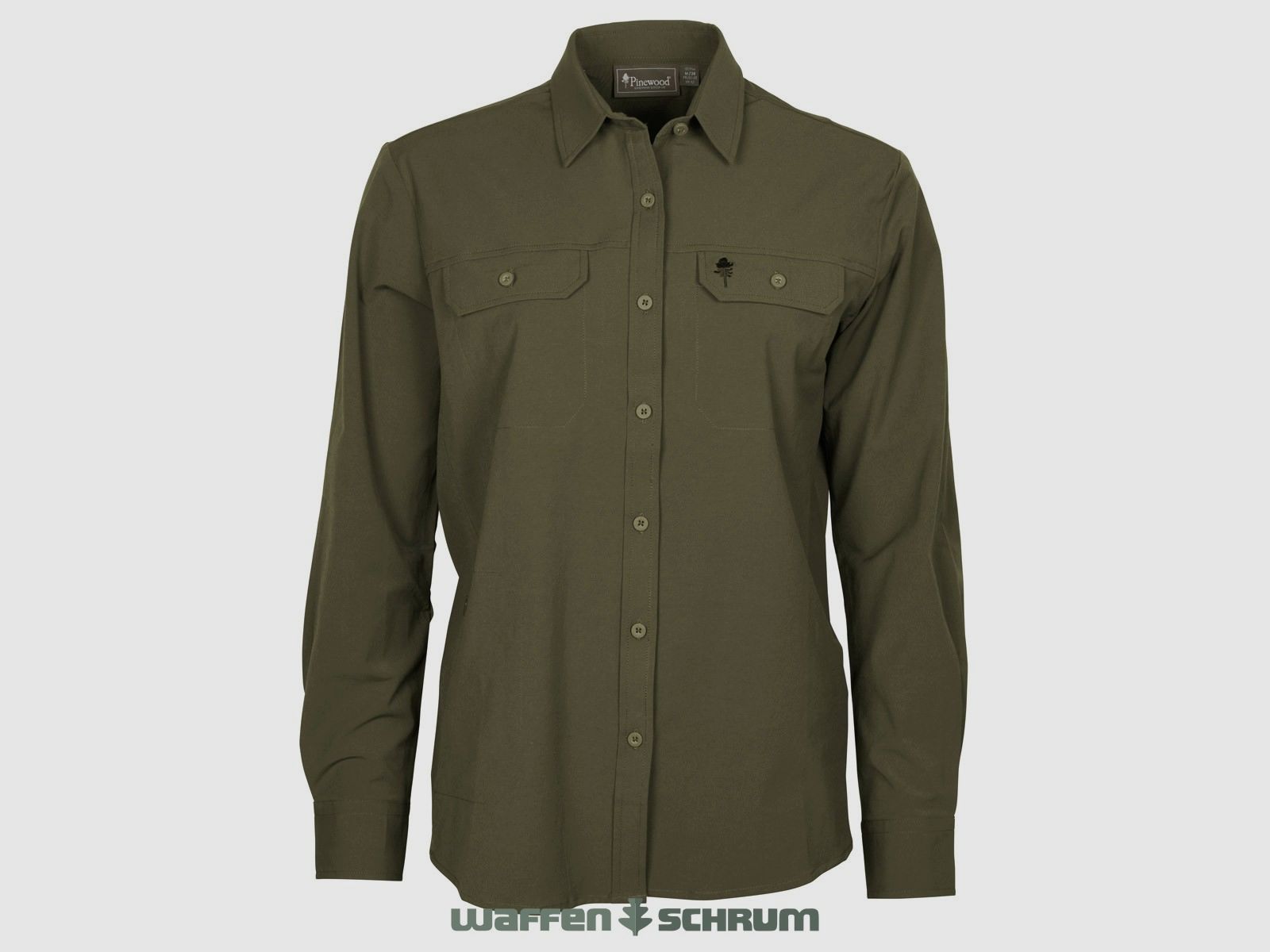 Pinewood Bluse Everyday Travel Green