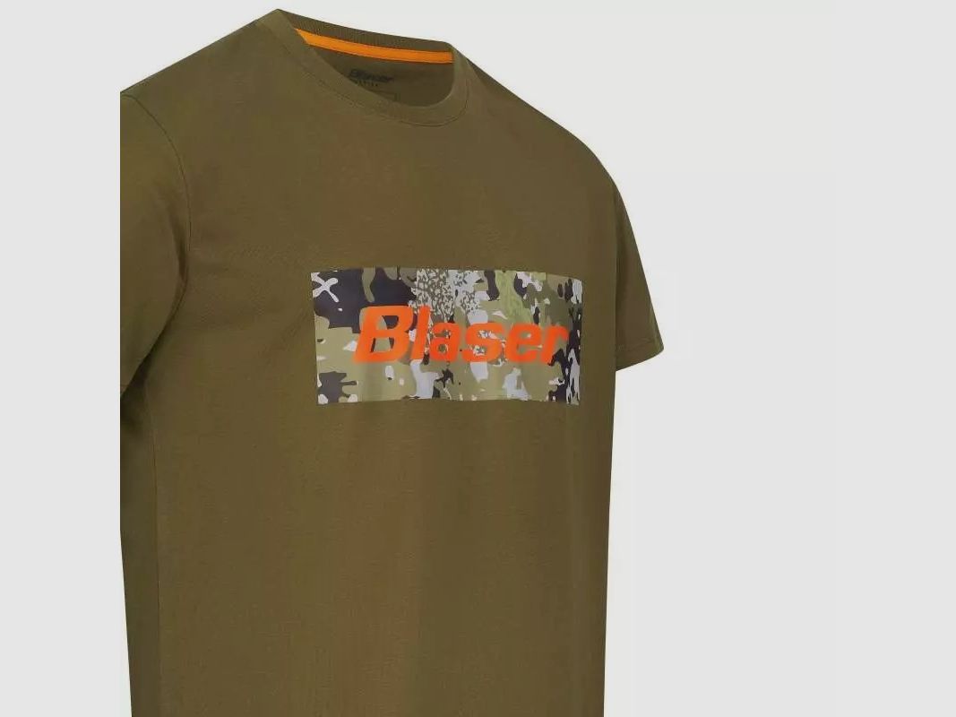 Blaser T-shirt uomo verde, immagine 5 di 5
