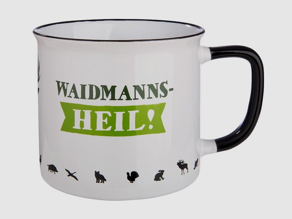 Guild ceramic mug Waidmannsheil!