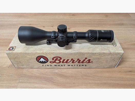 Burris Six XE 3-18x56 SCR2 Mil FFP, riflescope, like new