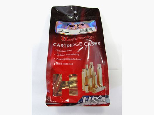 HORNADY HÜLSEN Kal. 7MM STW PZ 50