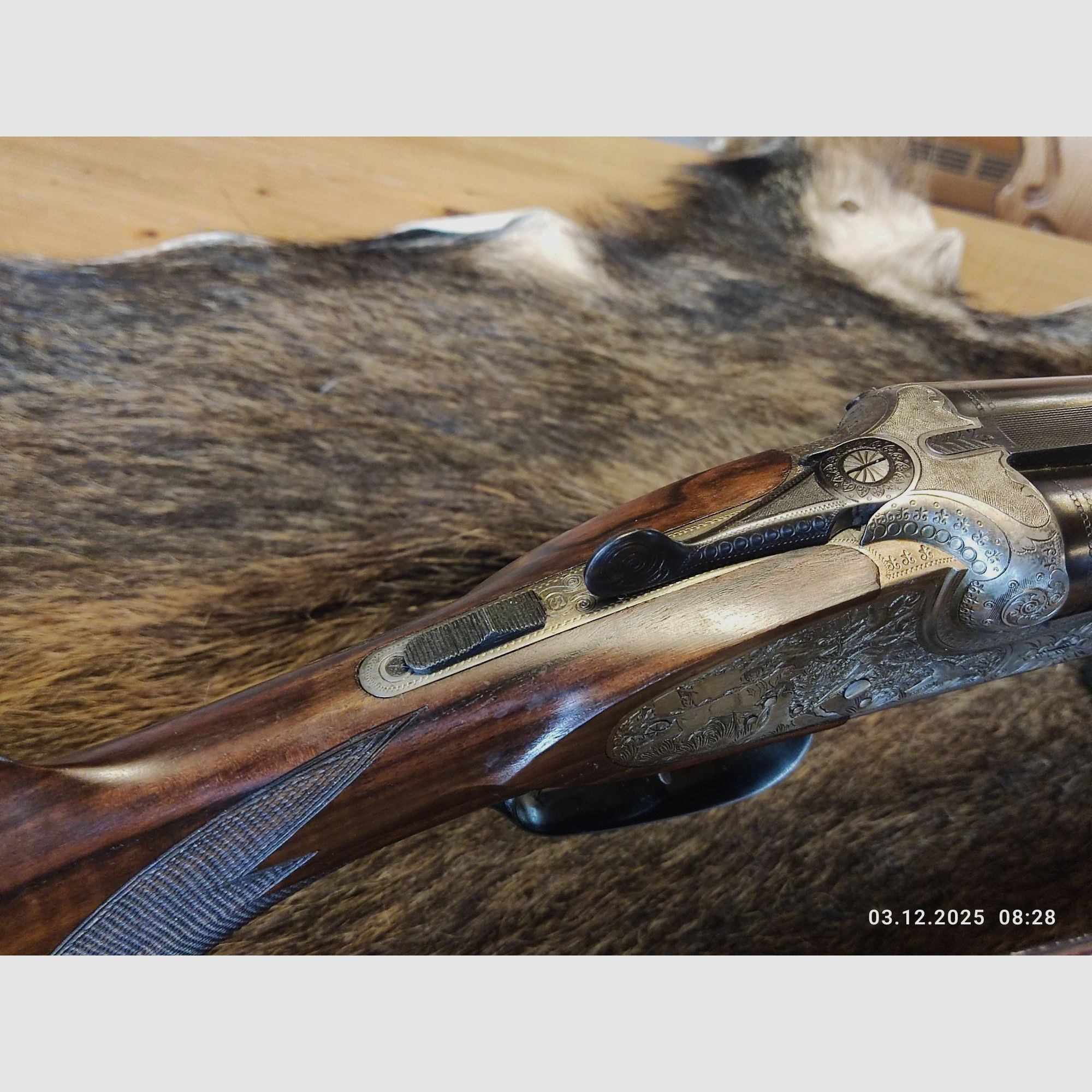 Fucile doppietta Merkel 12/70