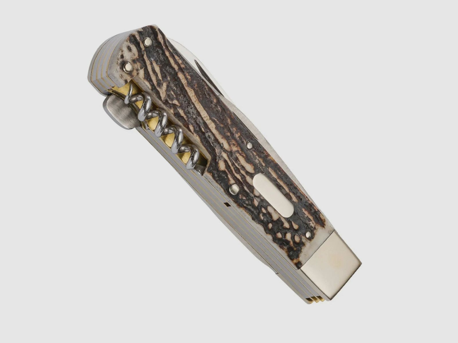 Couteau de poche de chasse PUMA 4 pièces édition FAOS "Cerf"
