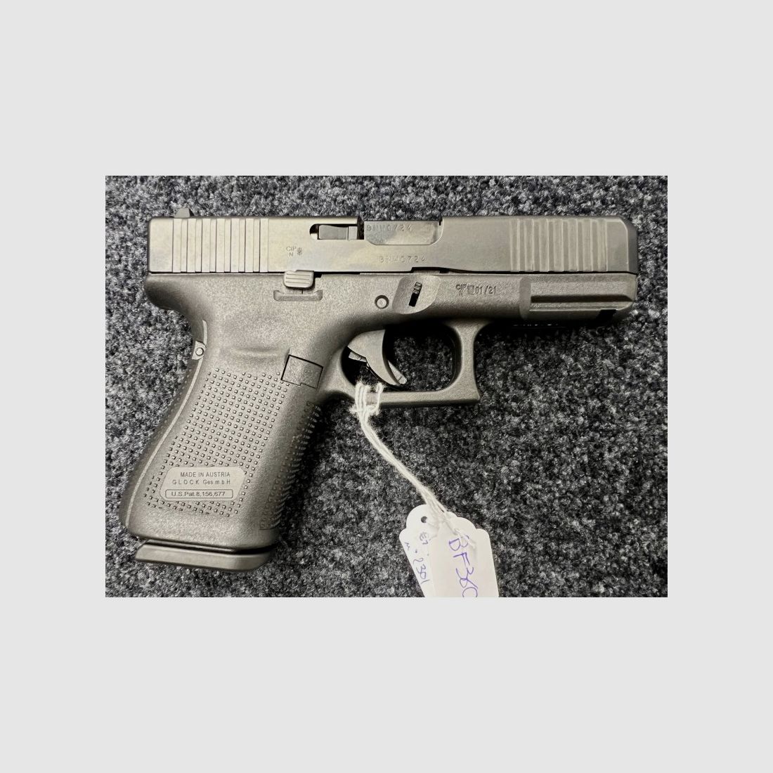 Glock 19 gen 5 FS 9 mm, afbeelding 2 van 3