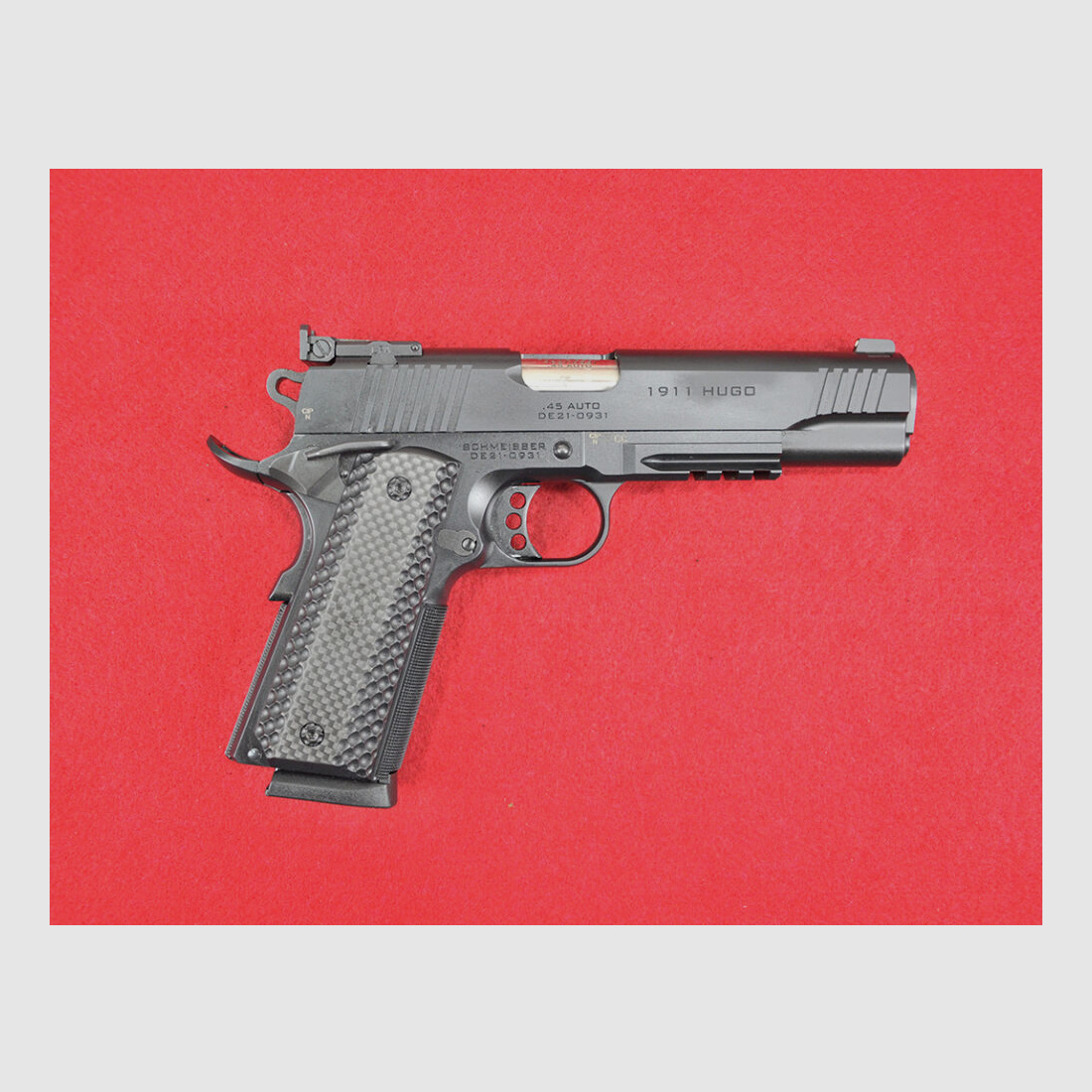 Schmeisser Hugo 1911 schwarz 5" .45 Auto