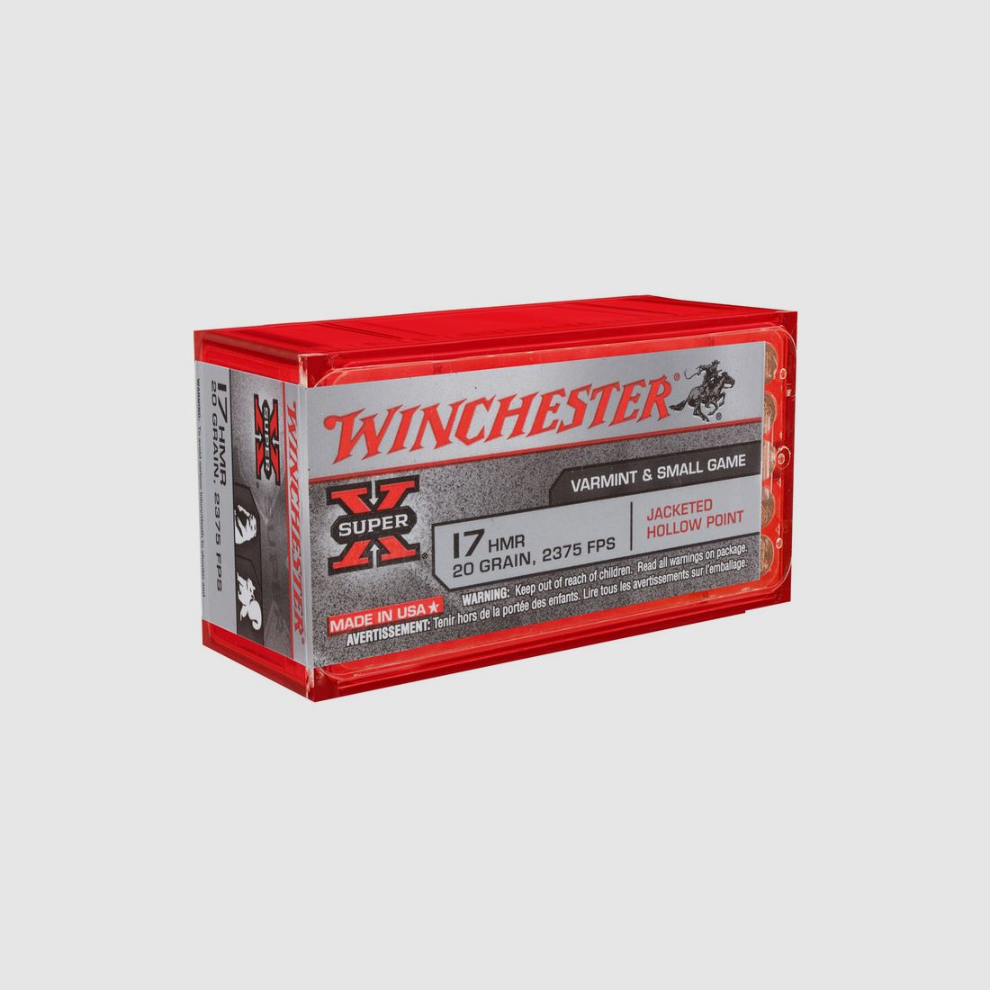 Winchester .17HMR Super-X 1,3g - 20gr
