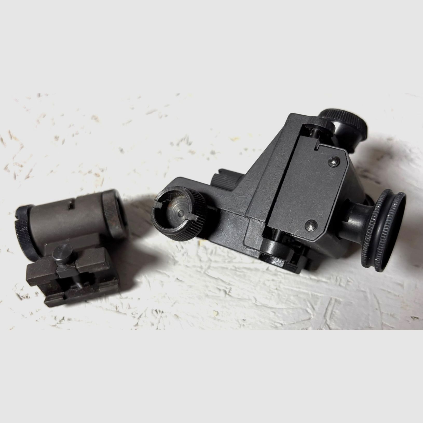 Diámetro y alza de FWB Feinwerkbau de un rifle C60 con función de clic