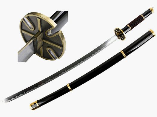 One Piece Sandai Kitetsu Katana Lorenor Zoro