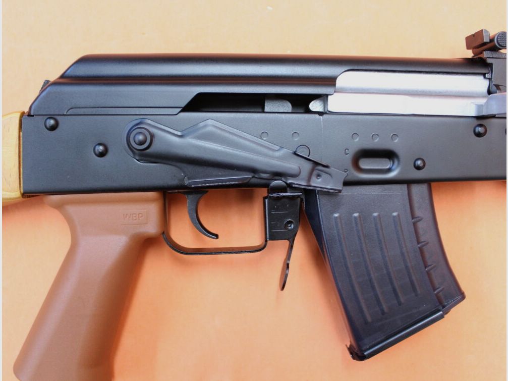 WBP JACK Ha.Rifle 7,62x39 WBP JACK Madera 415mm Cañón/ 14mm Riel de montaje/ Culata de madera contrachapada (AKM/AK47)
