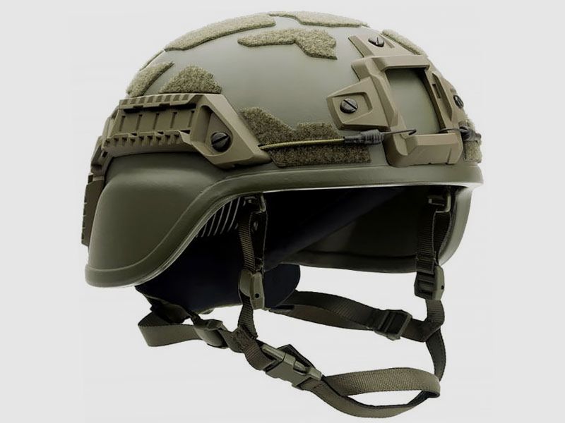 PGD MICH Low-Cut Schutzhelm NIJ Level IIIA OD-Green, Größe: XL