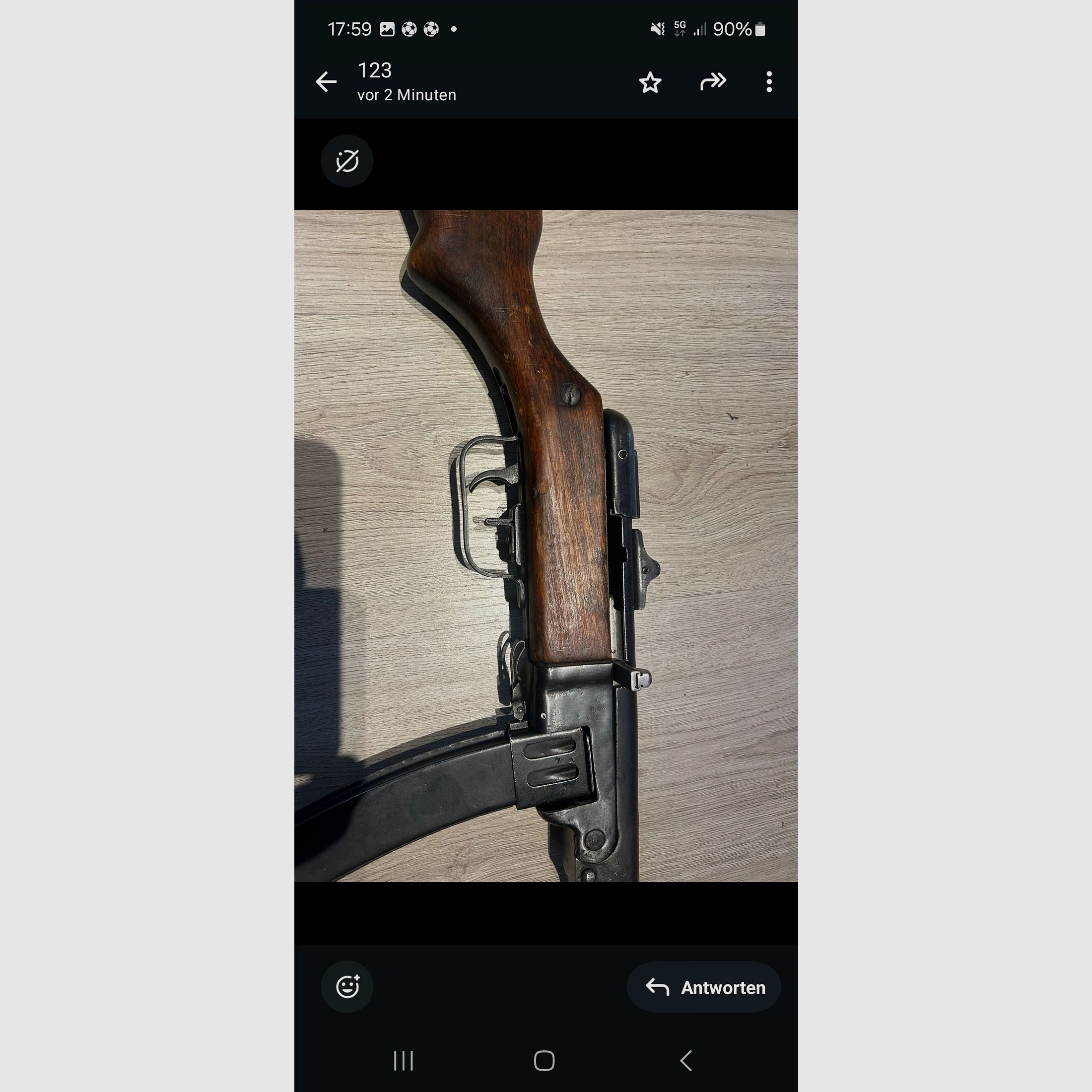 Deko Schpagin PPSH 41 Kal. 7.62x25 RAR