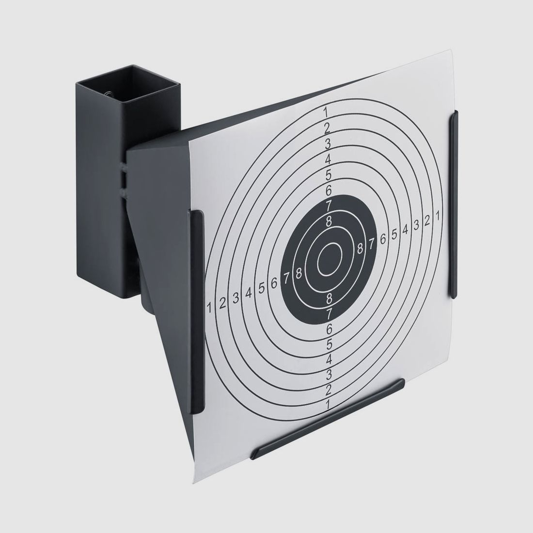 Bullet trap box funnel shape 17x17 made of solid steel sheet