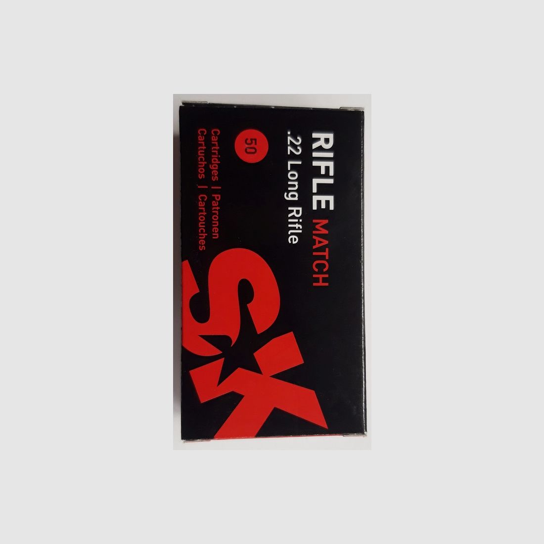 SK-Munition Rifle Match .22 lfB KK cartridges