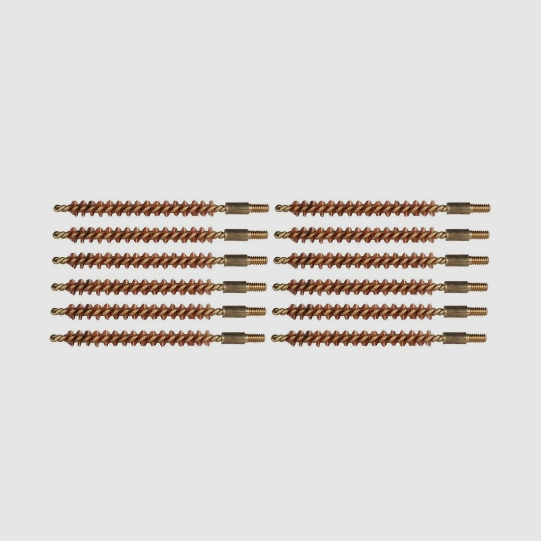12 Laufbürsten Bronze 6,5mm Rifle